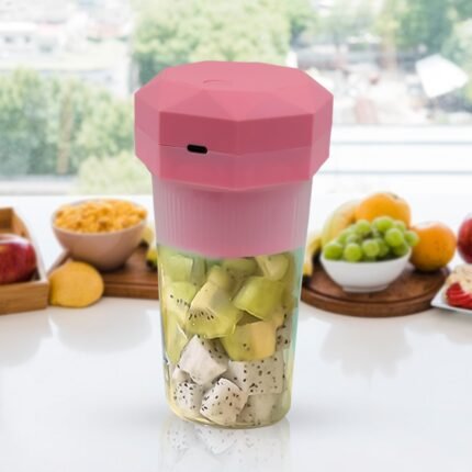 Portable Multifunctional Electric Juicer Cup, USB Juice Maker tip (350 ML)