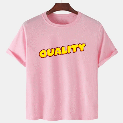 UNISEX Premium Quality  Dot Knit Printed T-Shirt