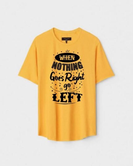 Unisex Designer Premium Quality Printed T-Shirt For Boys And Girls :: Cloth type : Cotton - Colour :: Yellow